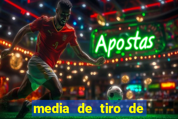 media de tiro de meta por jogo