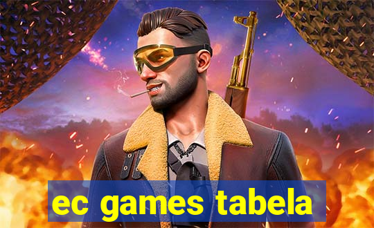 ec games tabela