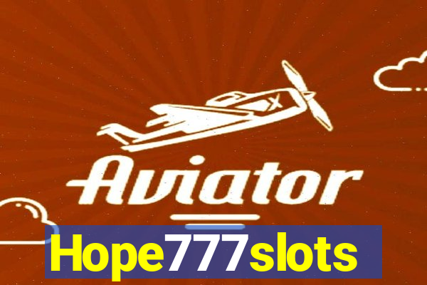 Hope777slots