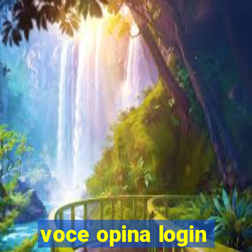 voce opina login