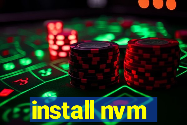 install nvm