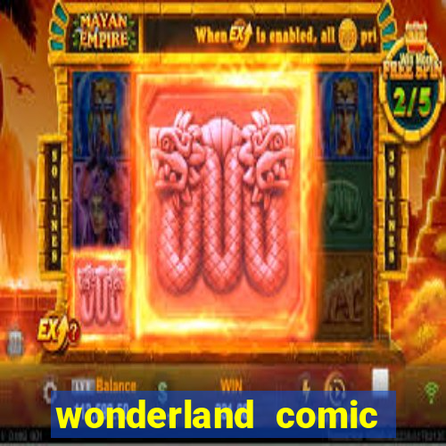 wonderland comic studio alphabet