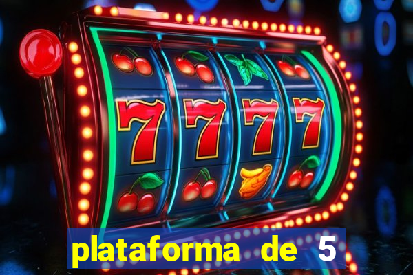 plataforma de 5 reais fortune tiger