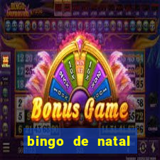 bingo de natal para imprimir gratis