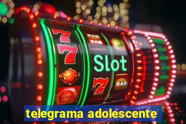 telegrama adolescente