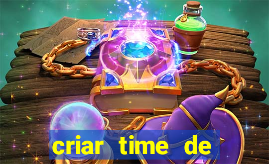 criar time de futebol simulador