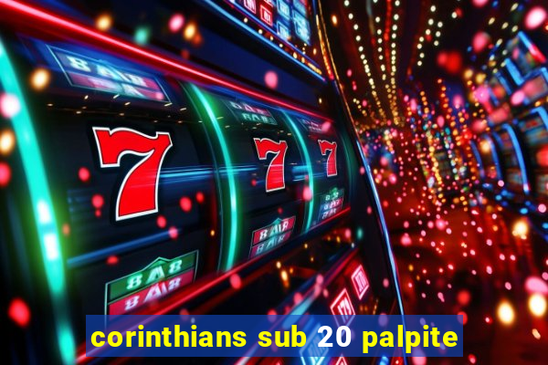 corinthians sub 20 palpite