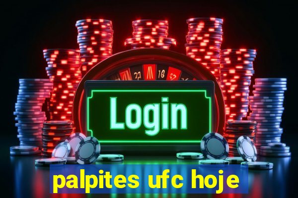 palpites ufc hoje