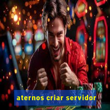 aternos criar servidor