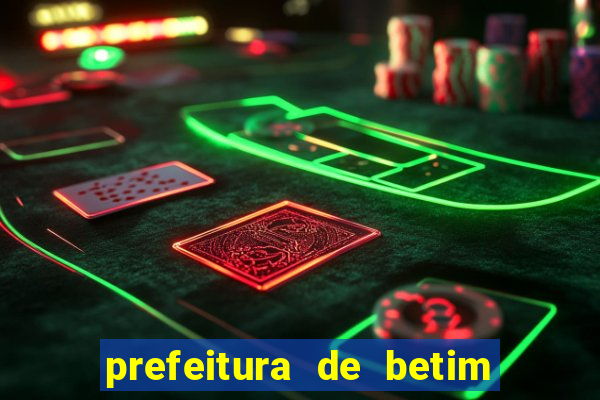 prefeitura de betim contracheque online