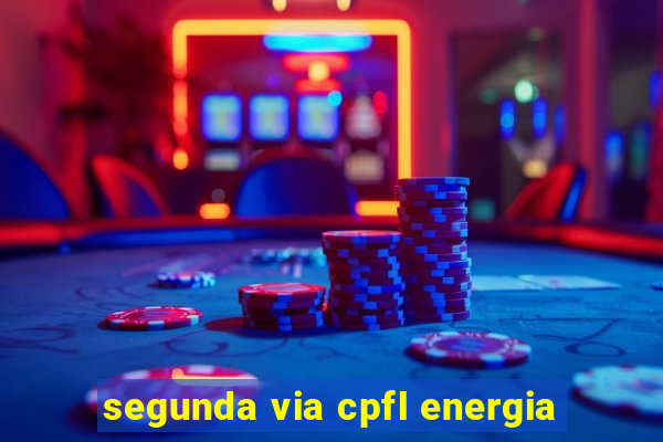 segunda via cpfl energia