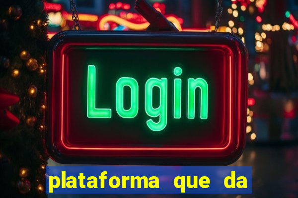 plataforma que da bonus de registro