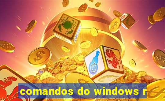 comandos do windows r