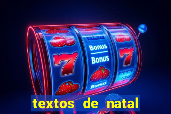 textos de natal para imprimir