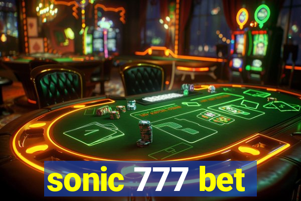 sonic 777 bet