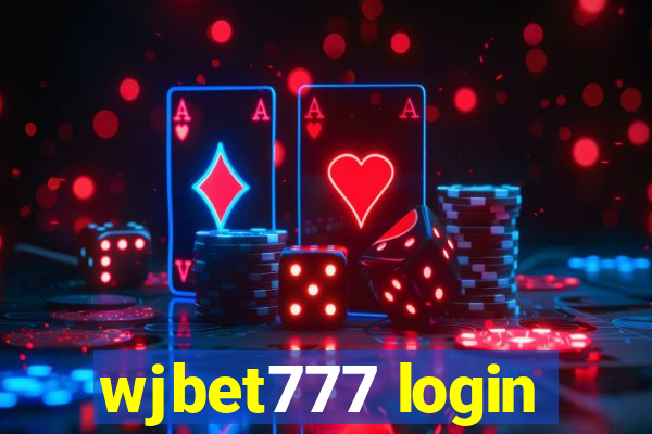 wjbet777 login