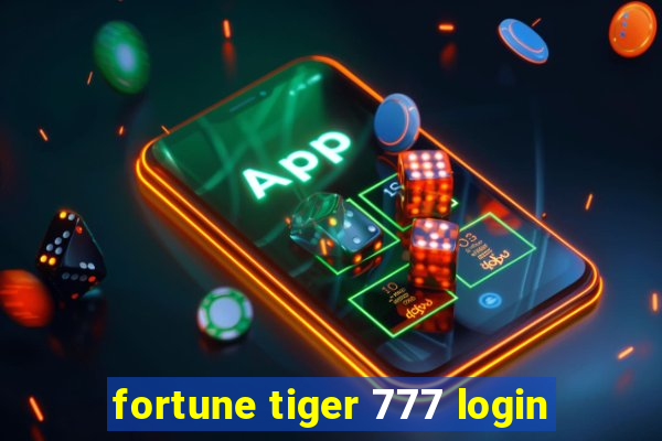 fortune tiger 777 login