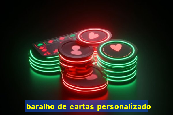 baralho de cartas personalizado