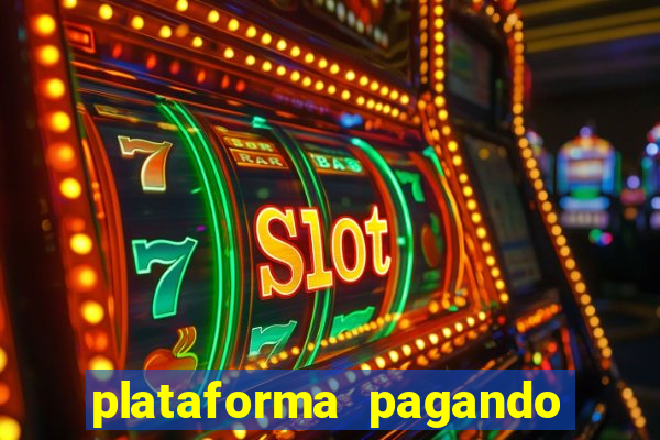 plataforma pagando no cadastro